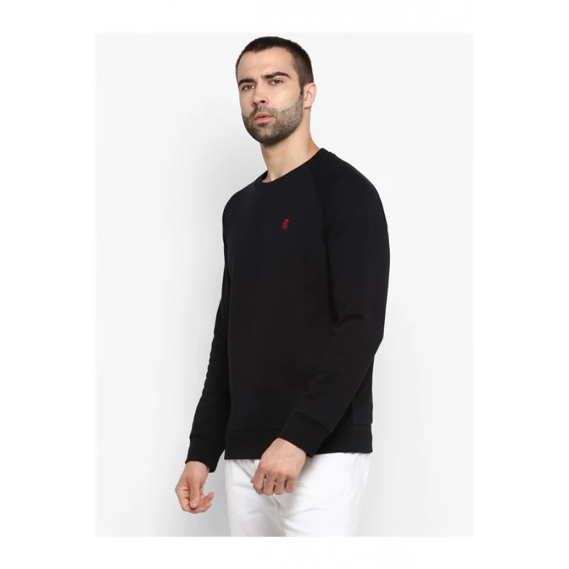 Mens Black Sweatshirt - Image 3
