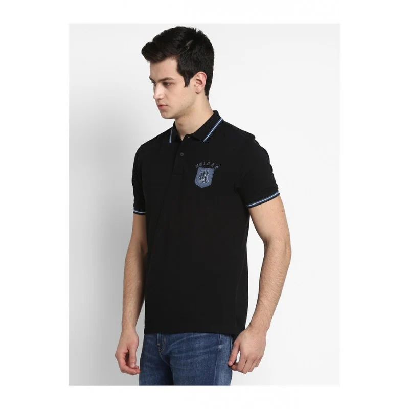 Mens Black T Shirt - Image 5