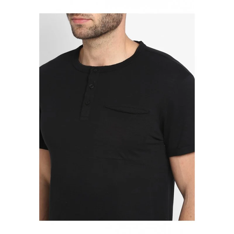 Men's Black T Shirt - Image 2