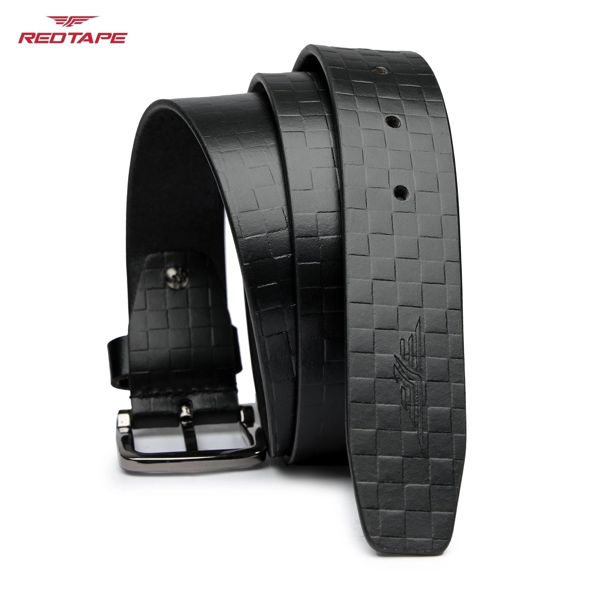 Men's Black Formal Leather Belt - Image 7