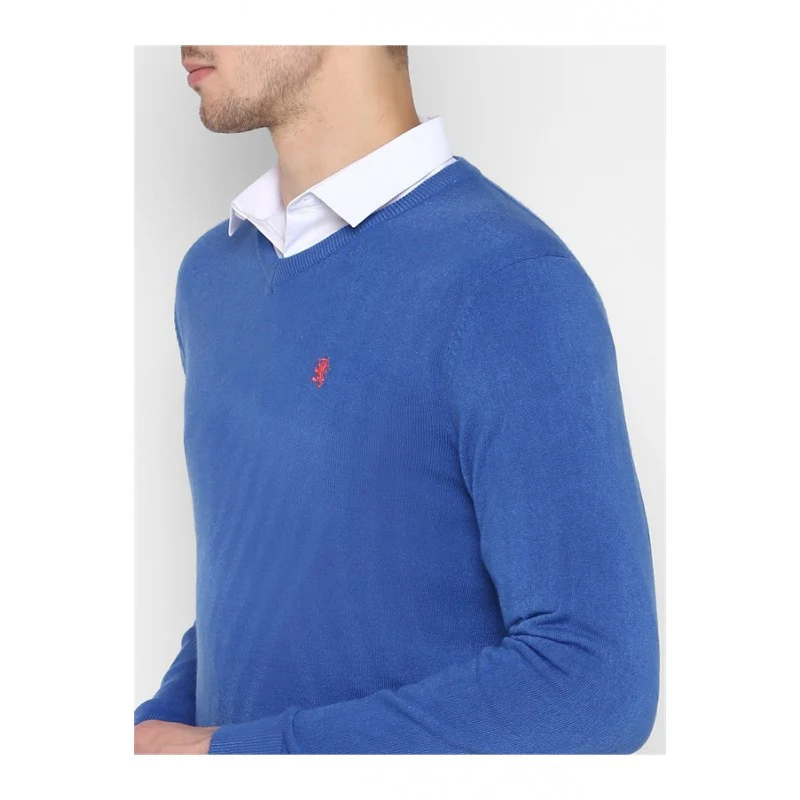 Mens Blue Sweater - Image 2