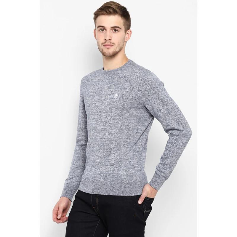 Mens Blue Sweater - Image 4