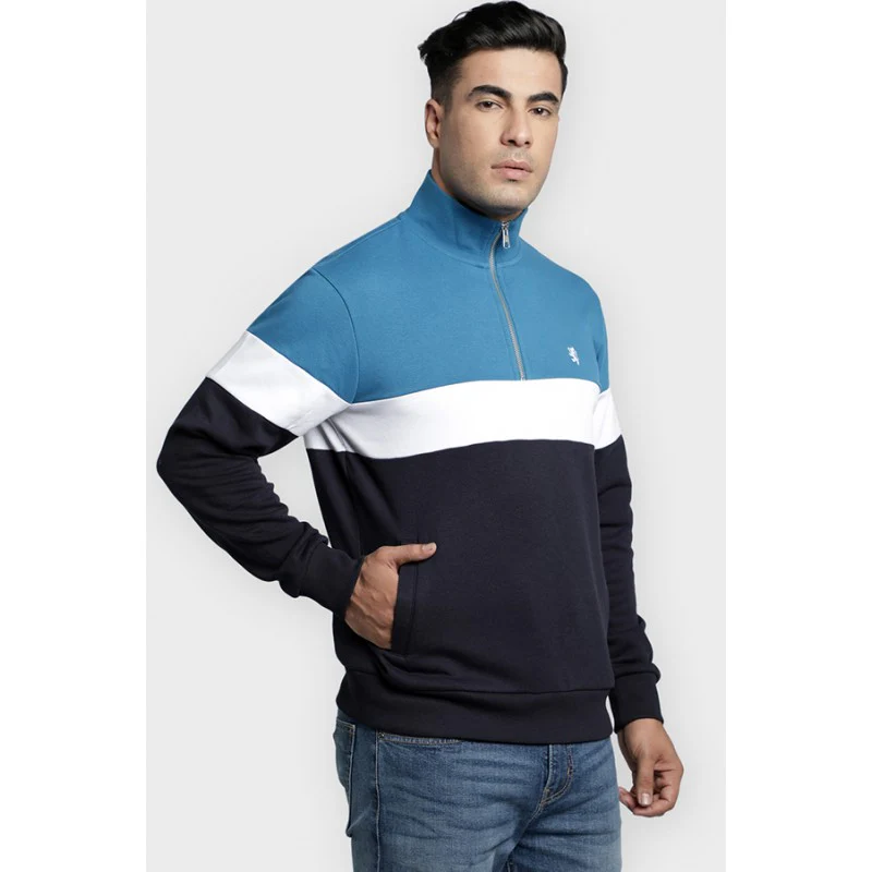Mens Blue Sweatshirt - Image 2