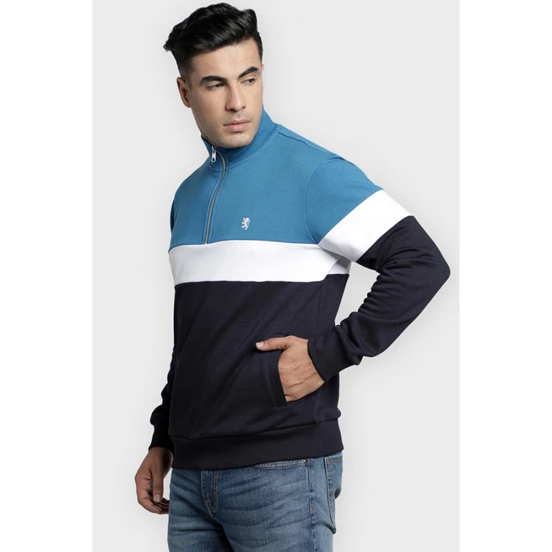 Mens Blue Sweatshirt - Image 3