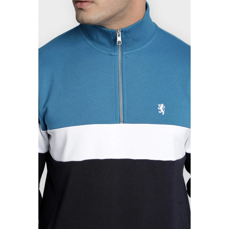 Mens Blue Sweatshirt - Image 4