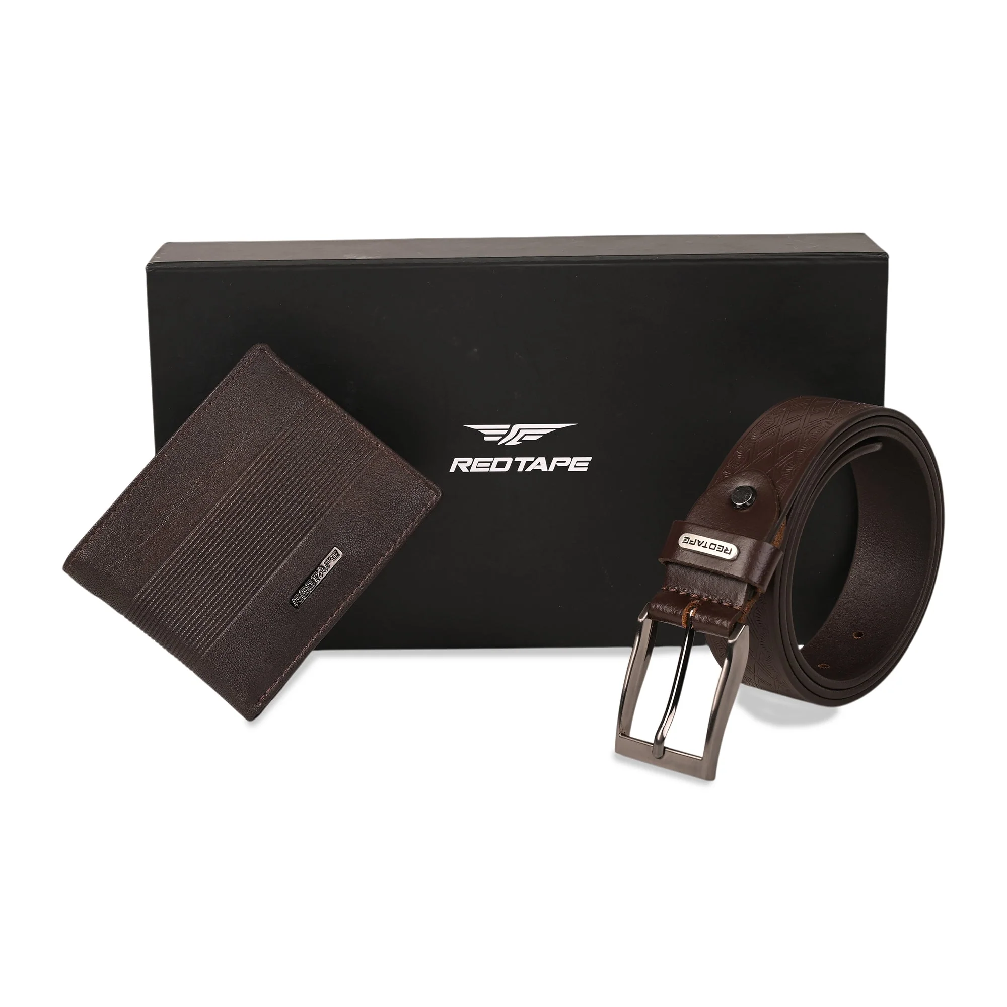Men's Brown Accessories Gift Combo - Image 2