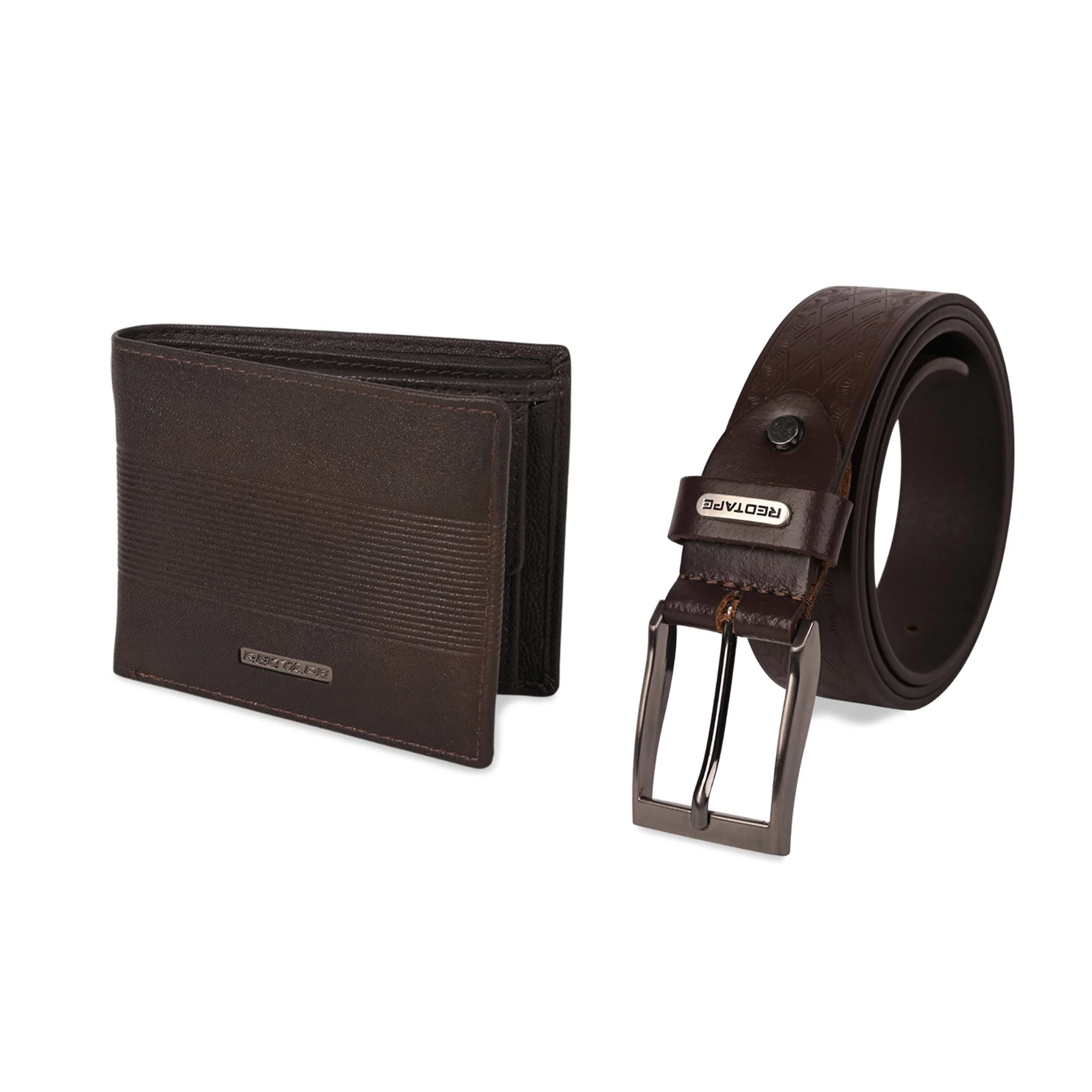 Men's Brown Accessories Gift Combo - Image 3