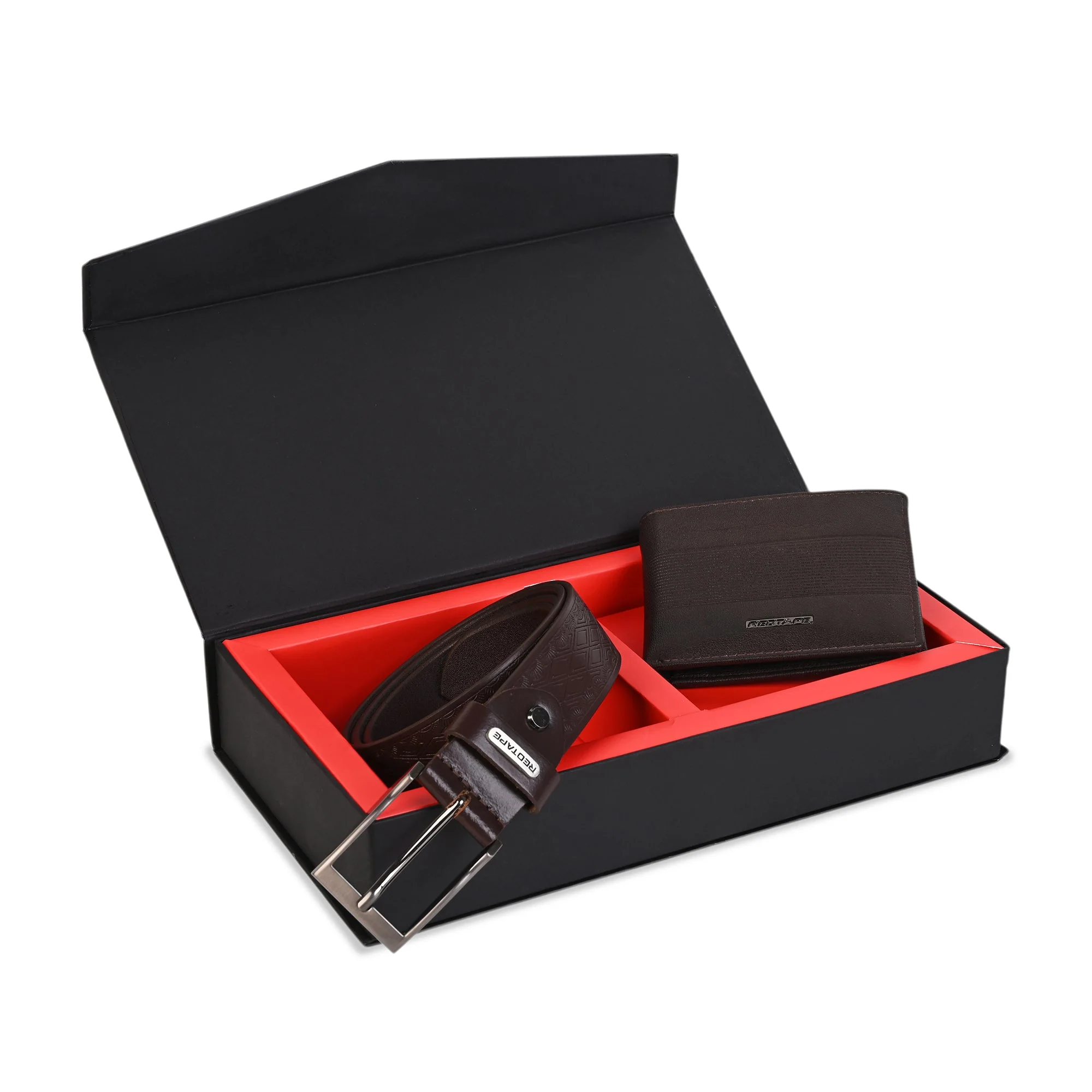 Men's Brown Accessories Gift Combo - Image 7
