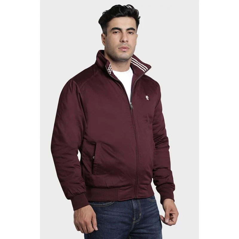 Mens Burgundy Jacket - Image 2