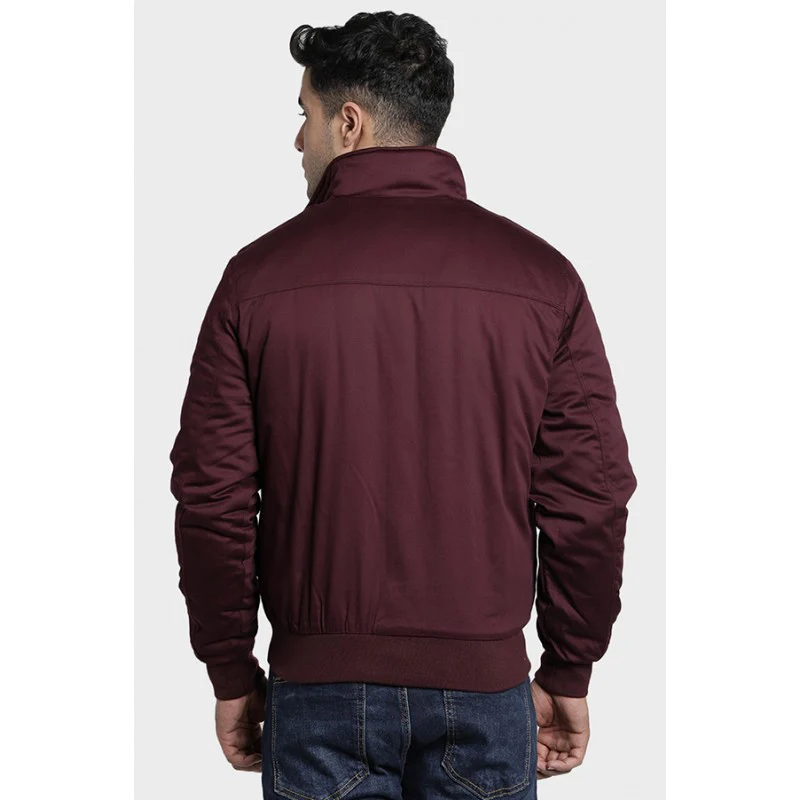 Mens Burgundy Jacket - Image 3