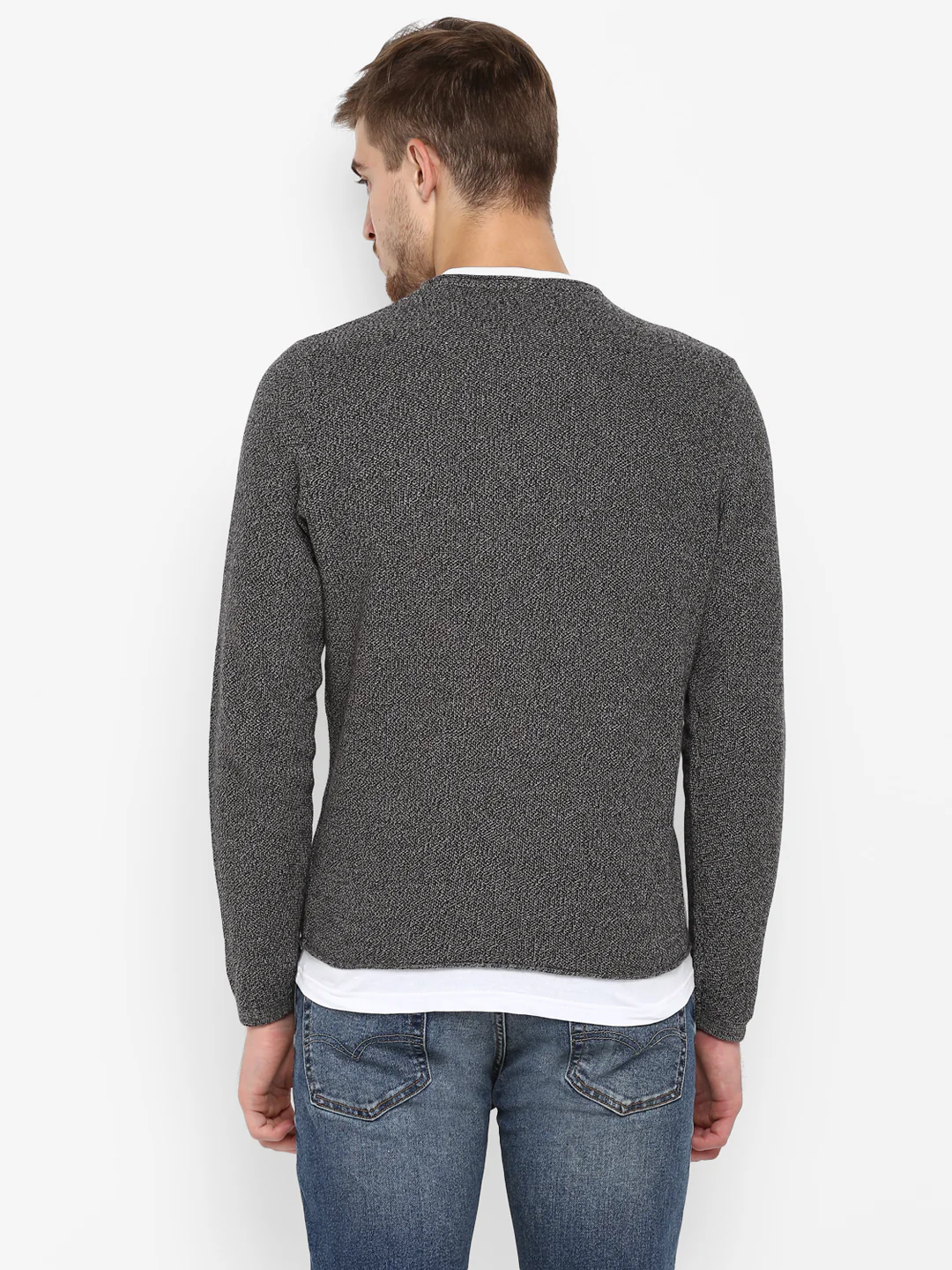 Mens Dark Grey Sweater - Image 4