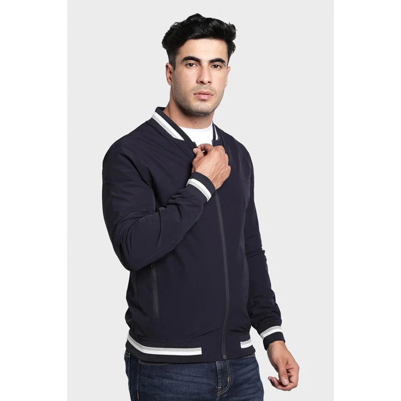 Mens Dark Navy Jacket - Image 3