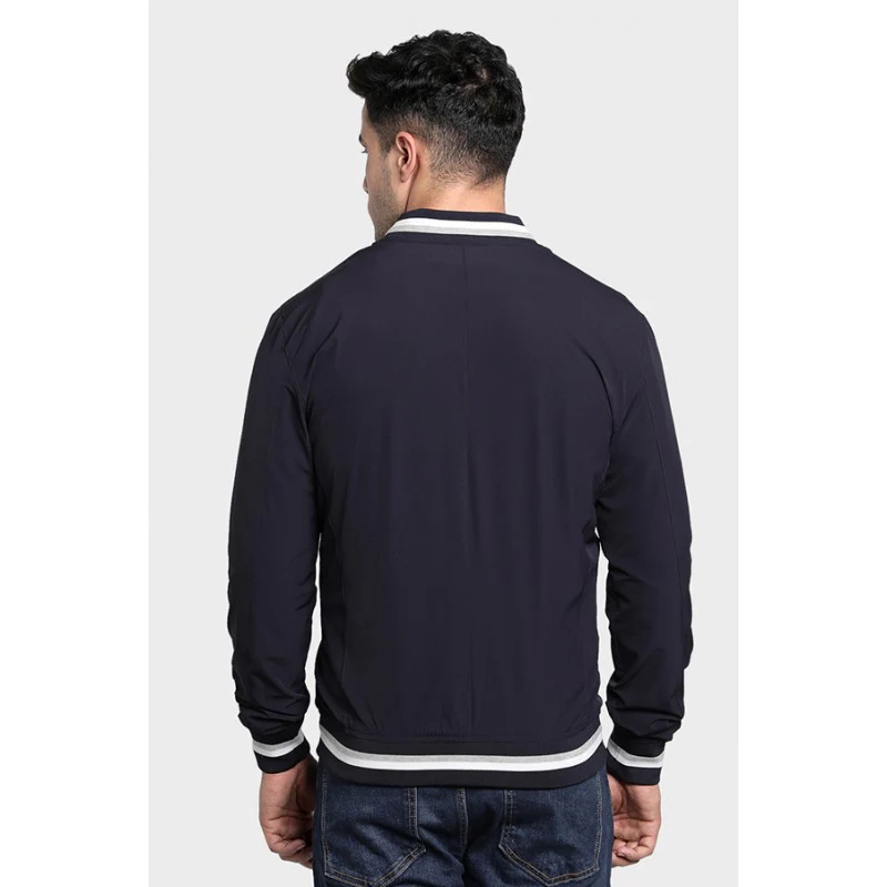 Mens Dark Navy Jacket - Image 4