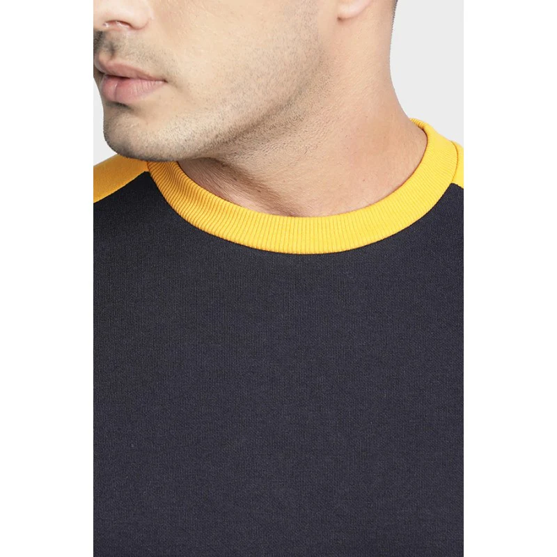 Mens Dark Navy Sweatshirt - Image 4