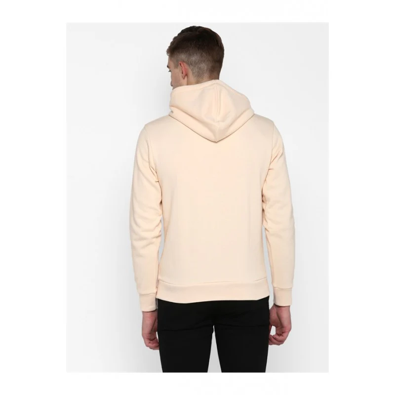 Mens Ecru Hoodie - Image 4