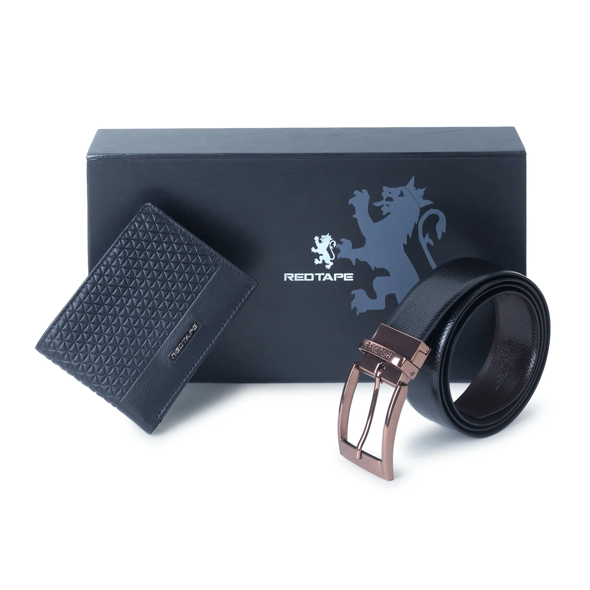 Men's Genuine Leather Wallet and Belt Combo Gift Set - Image 7