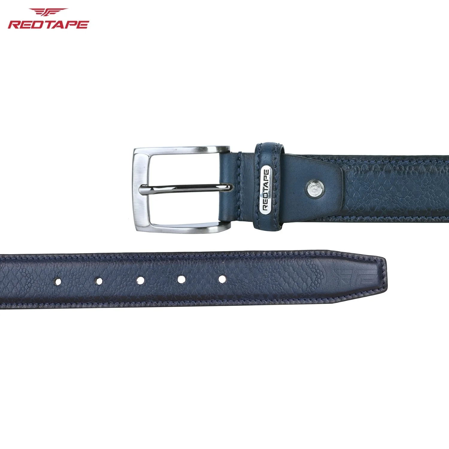 Men's Genuine Split Leather Belt - Image 5
