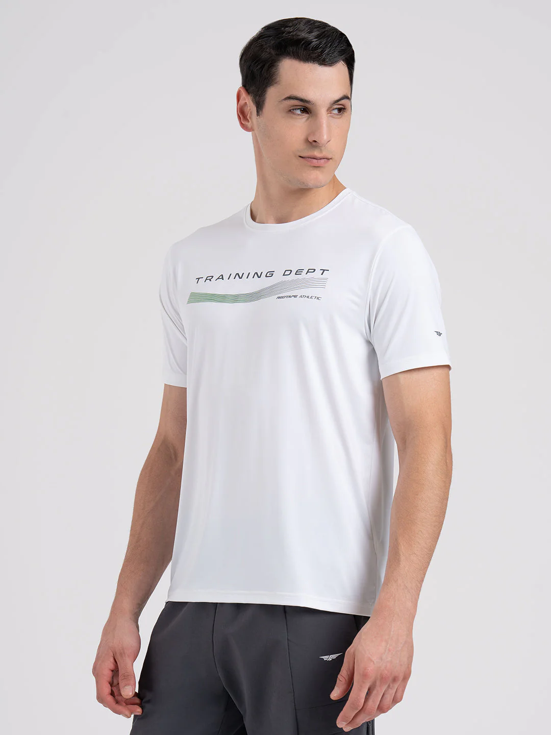Men's Graphic Round Neck Activewear T-Shirt - Image 4