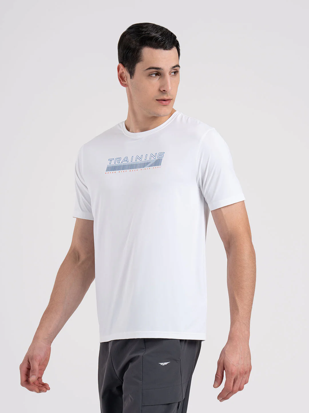 Men's Graphic Round Neck Activewear T-Shirt - Image 4