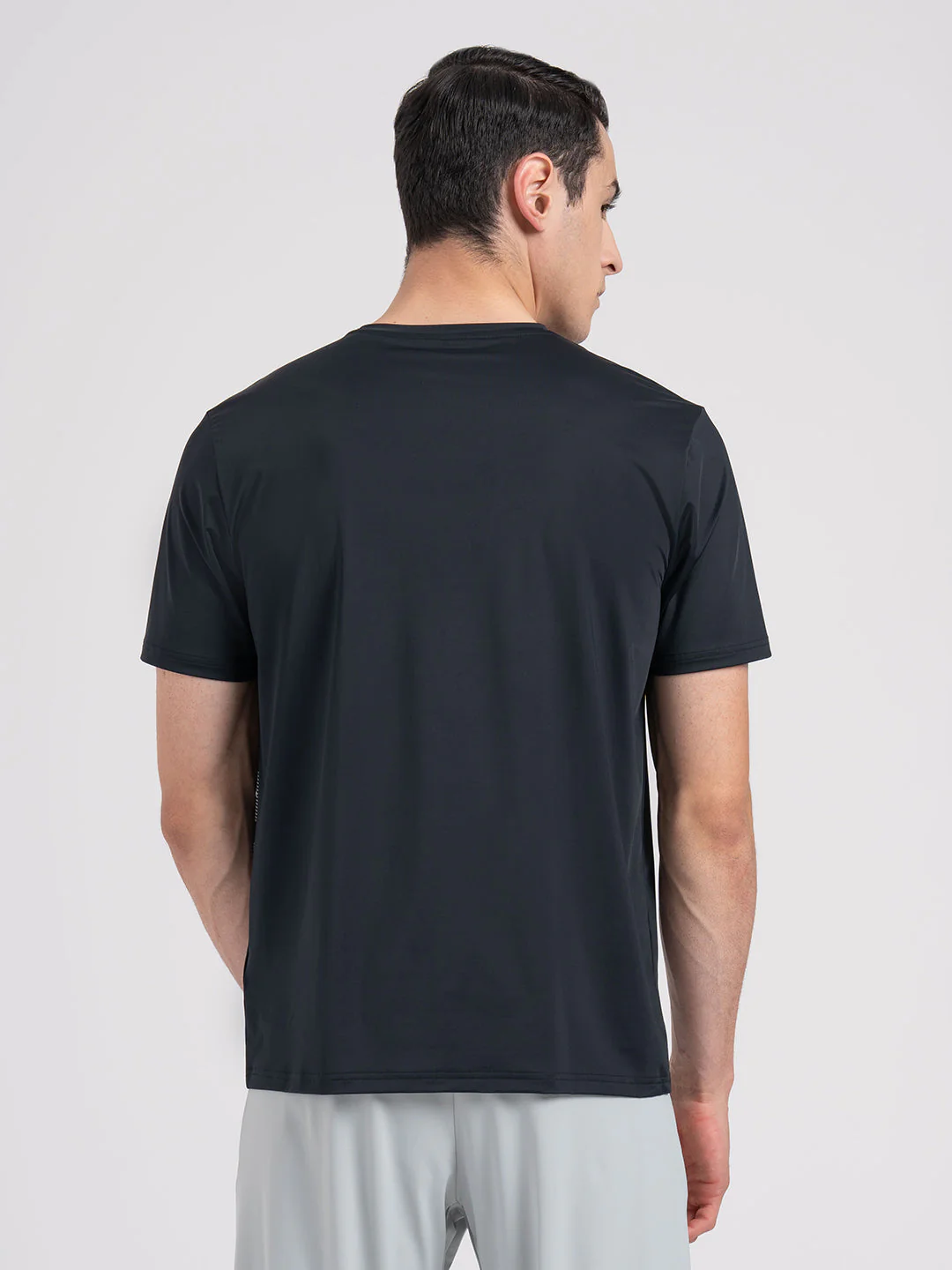 Men's Graphic Round Neck Activewear T-Shirt - Image 5