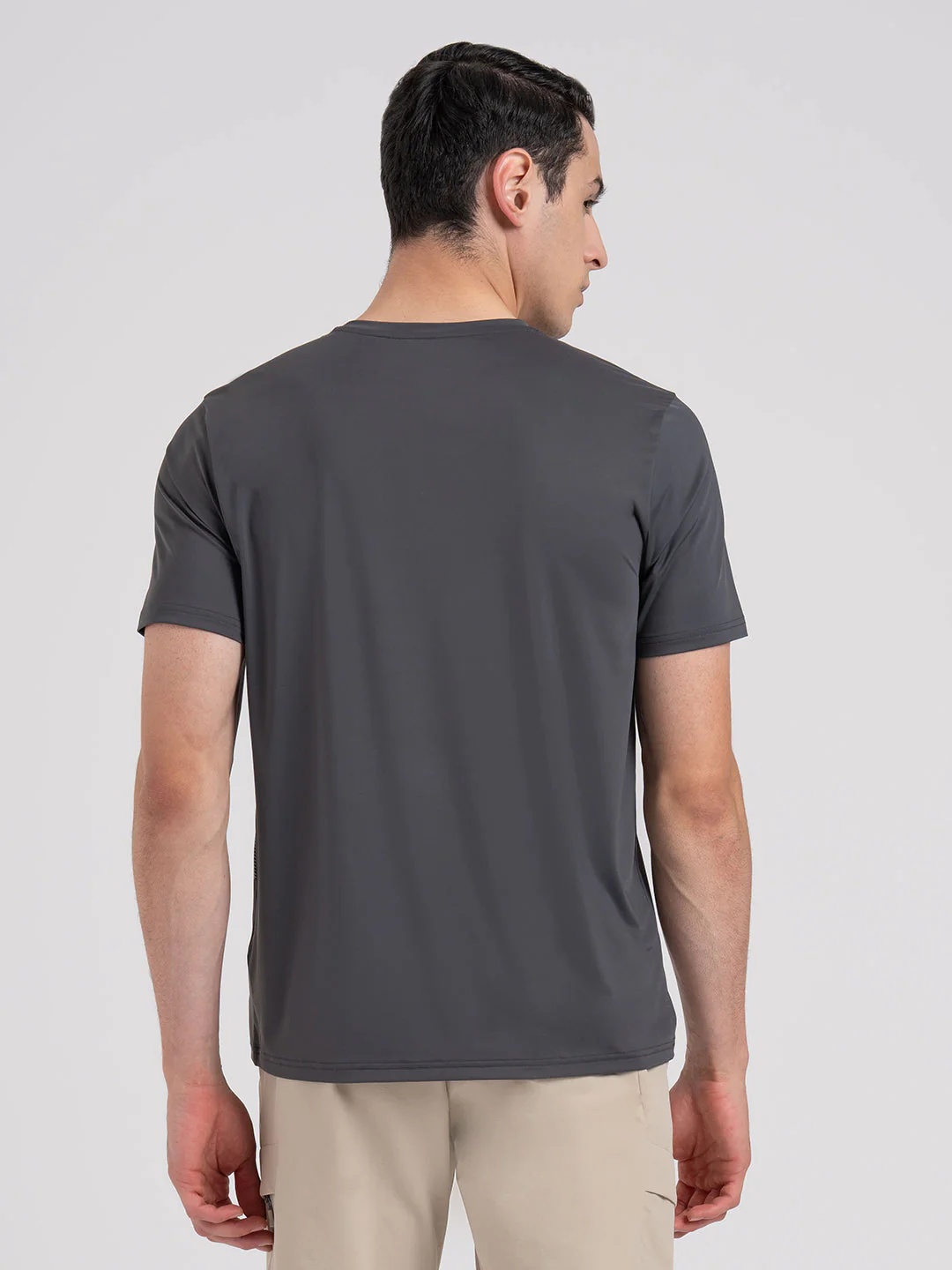 Men's Graphic Round Neck Activewear T-Shirt - Image 5