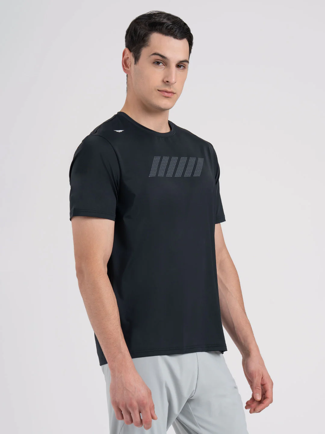 Men's Graphic Round Neck Activewear T-Shirt - Image 4