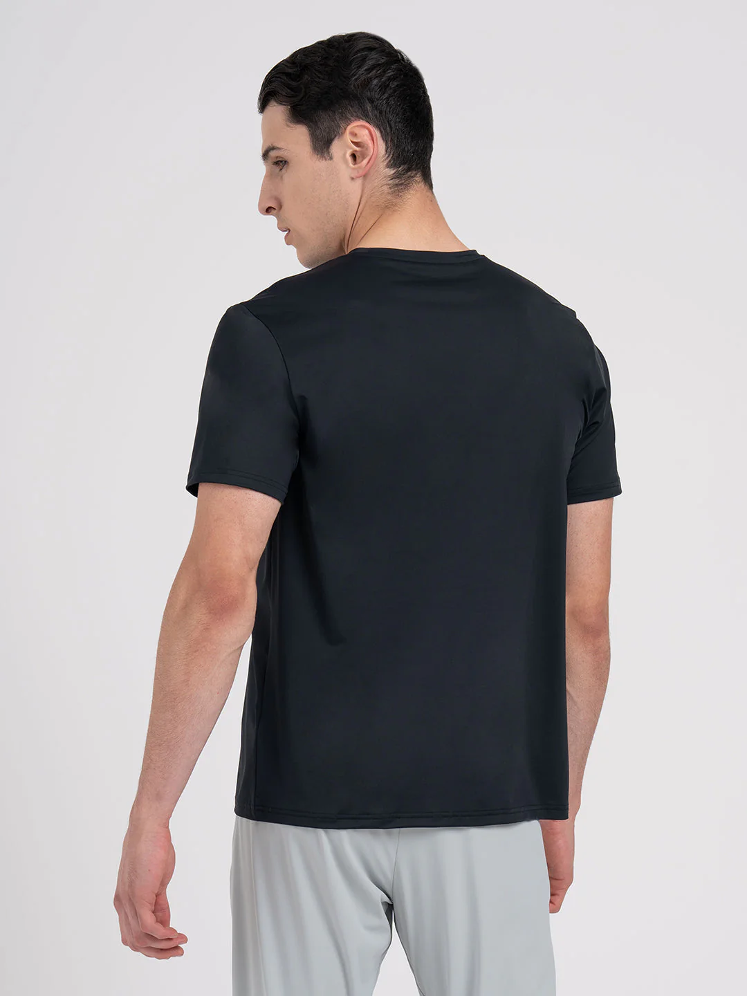 Men's Graphic Round Neck Activewear T-Shirt - Image 5