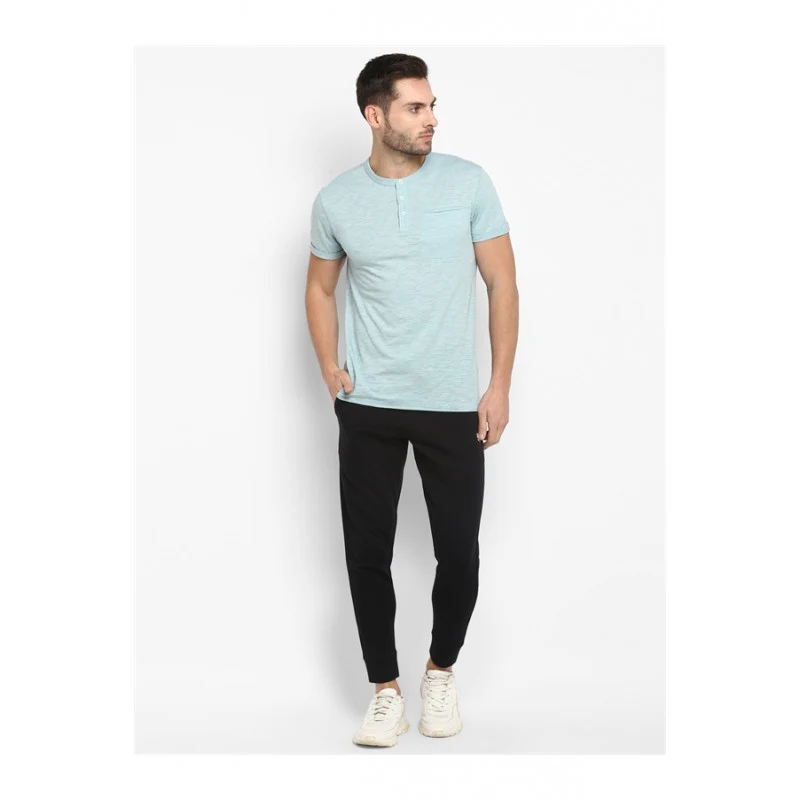 Men's Green Melange T Shirt - Image 5