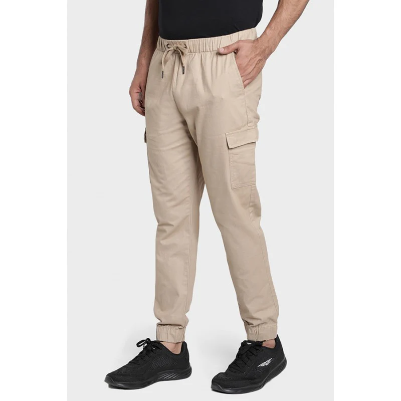 Mens Khaki Jogger - Image 2