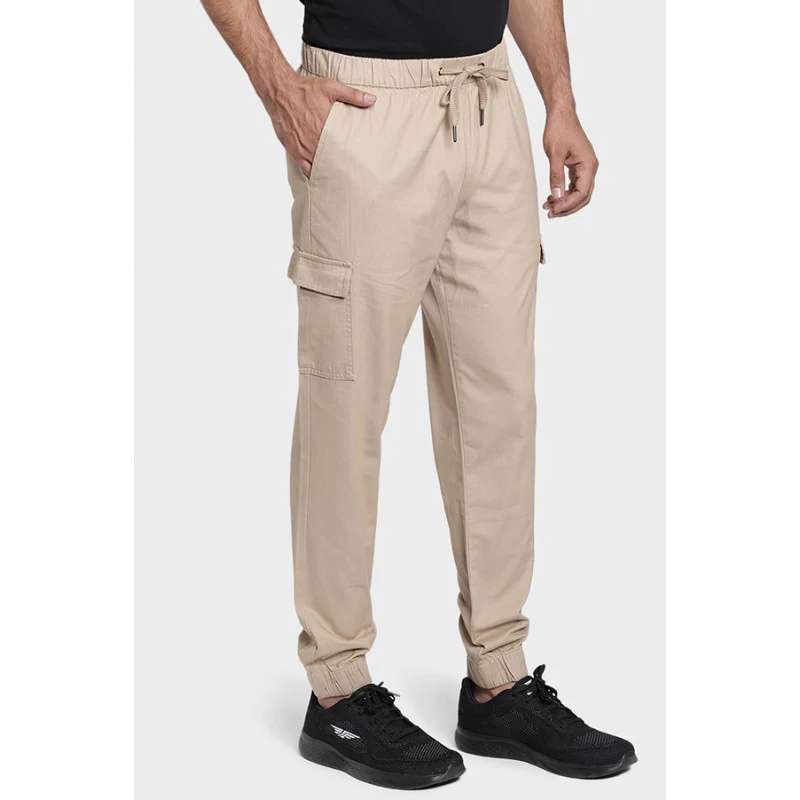 Mens Khaki Jogger - Image 3