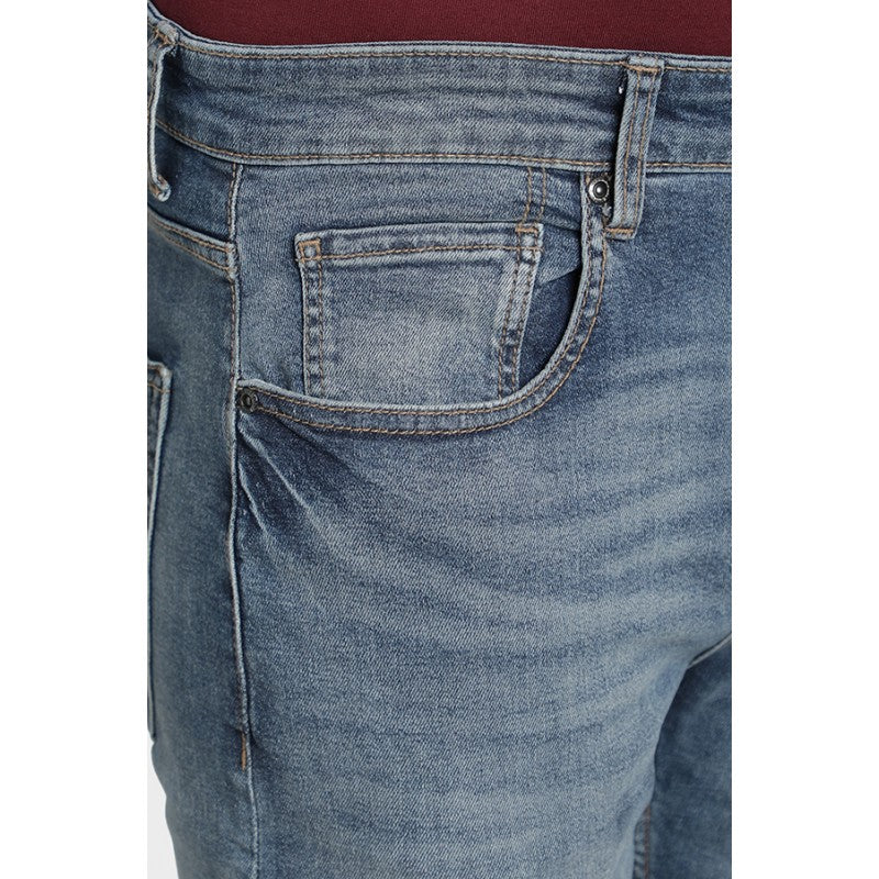 Men's Light Blue Denim Jeans - Image 4