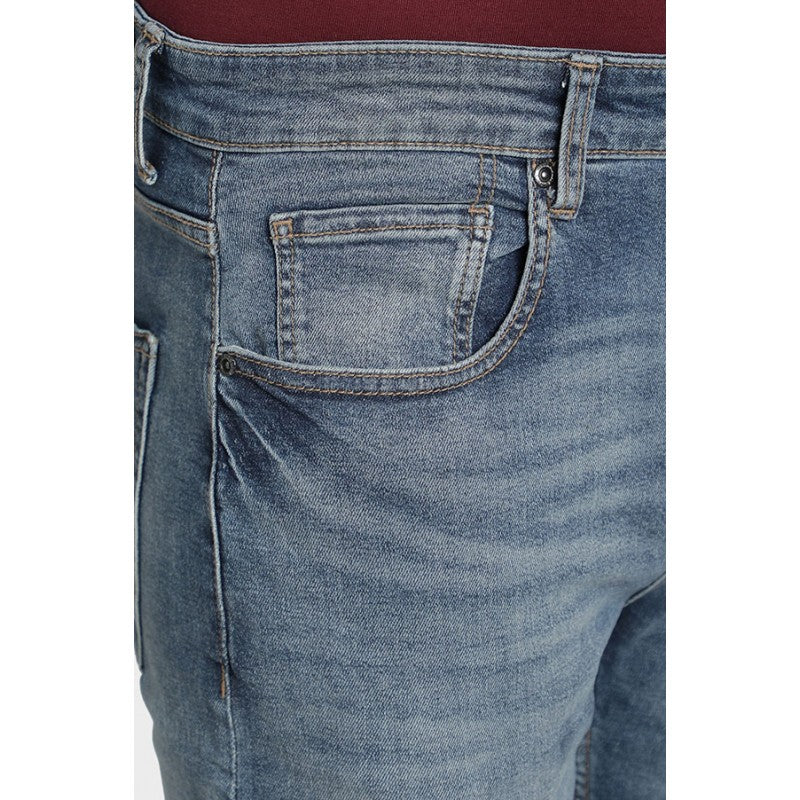 Men Light Blue Jeans - Image 4