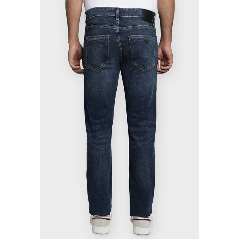 Mens Mid Blue Denim Jeans - Image 5