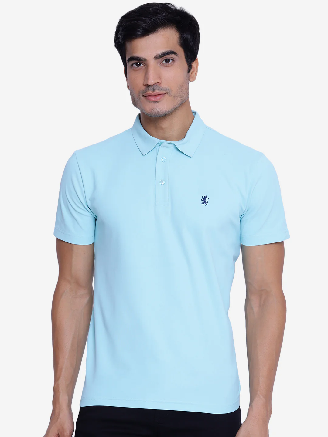 Men's Mint Collared T-Shirt - Image 2