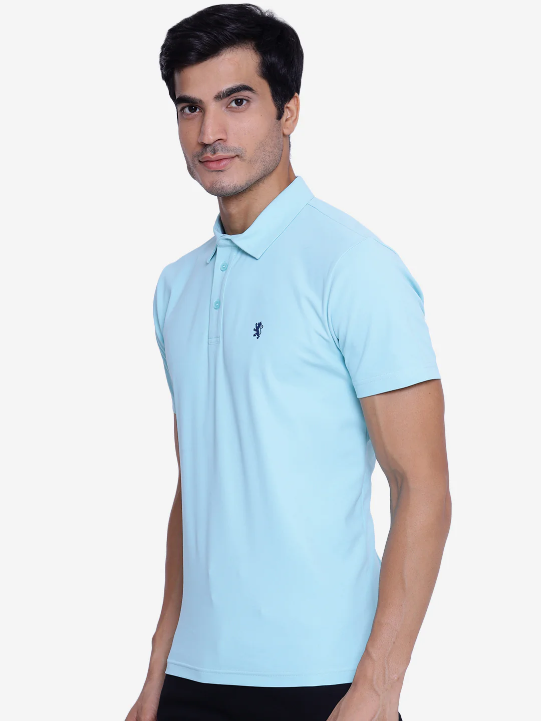 Men's Mint Collared T-Shirt - Image 4