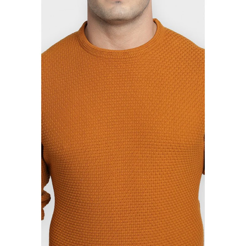 Mens Mustard Sweater - Image 4