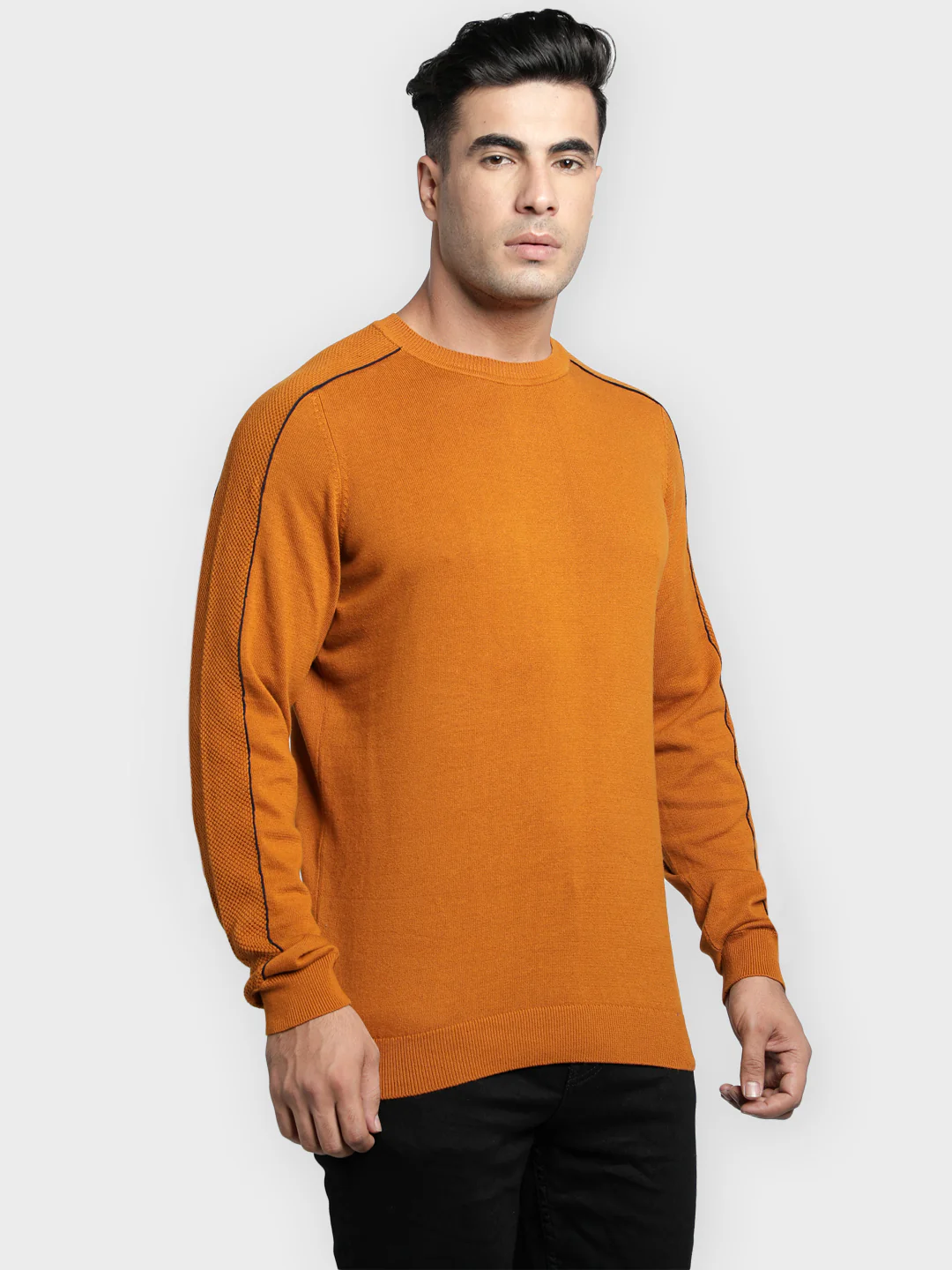 Men's Mustard Sweater - Image 2