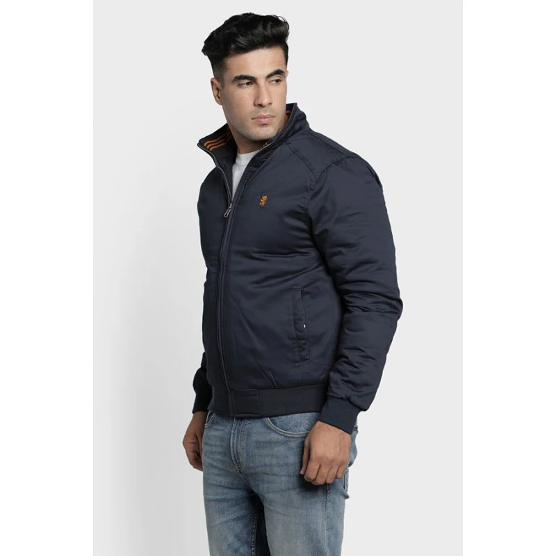 Mens Navy Jacket - Image 2