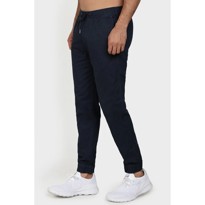 Mens Navy Jogger - Image 2