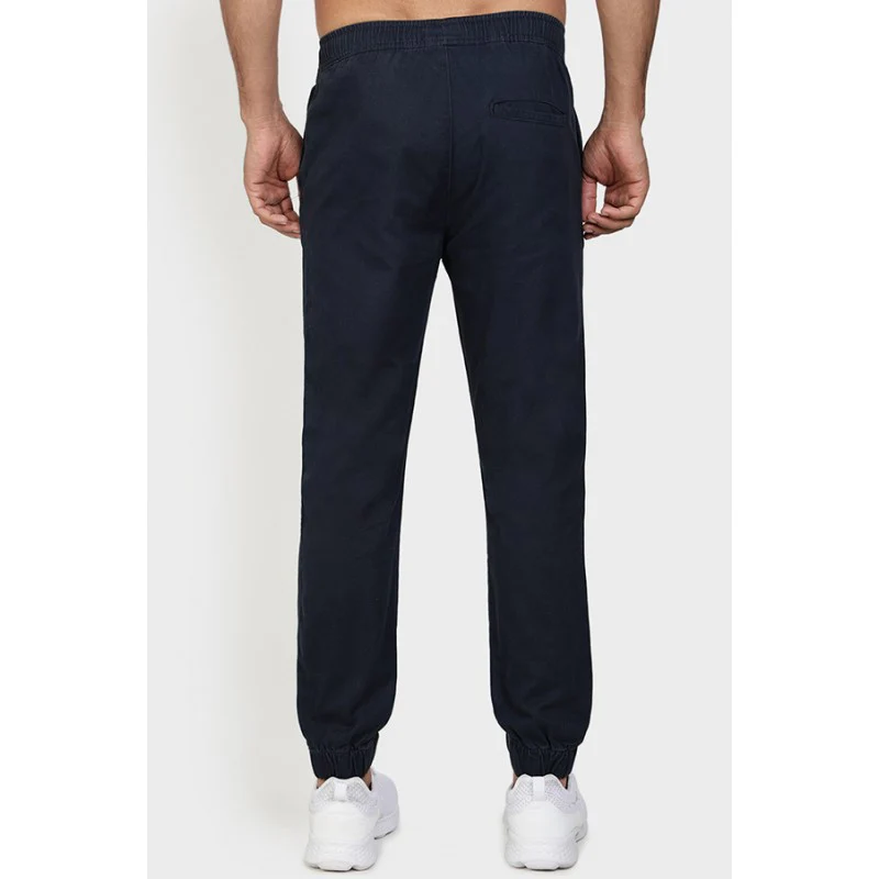 Mens Navy Jogger - Image 4