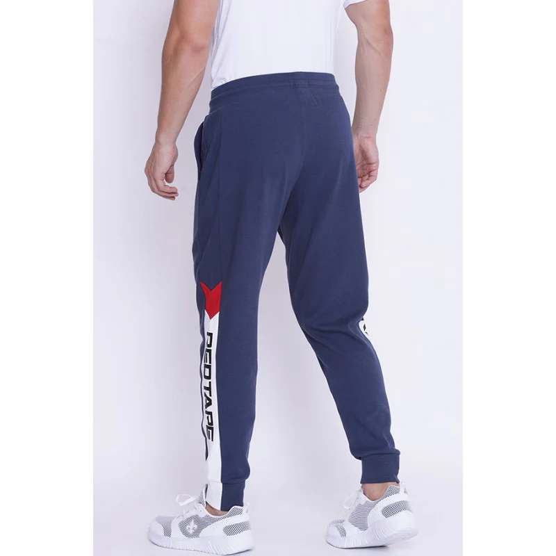 Men's Navy Active Wear Joggers - Image 3