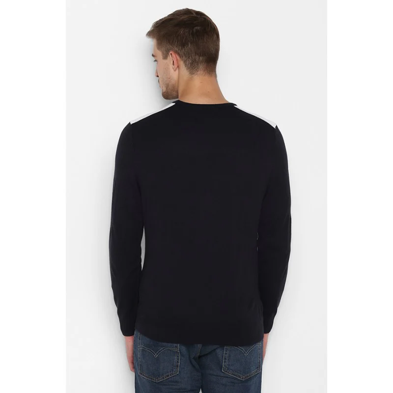 Mens Navy Sweater - Image 3