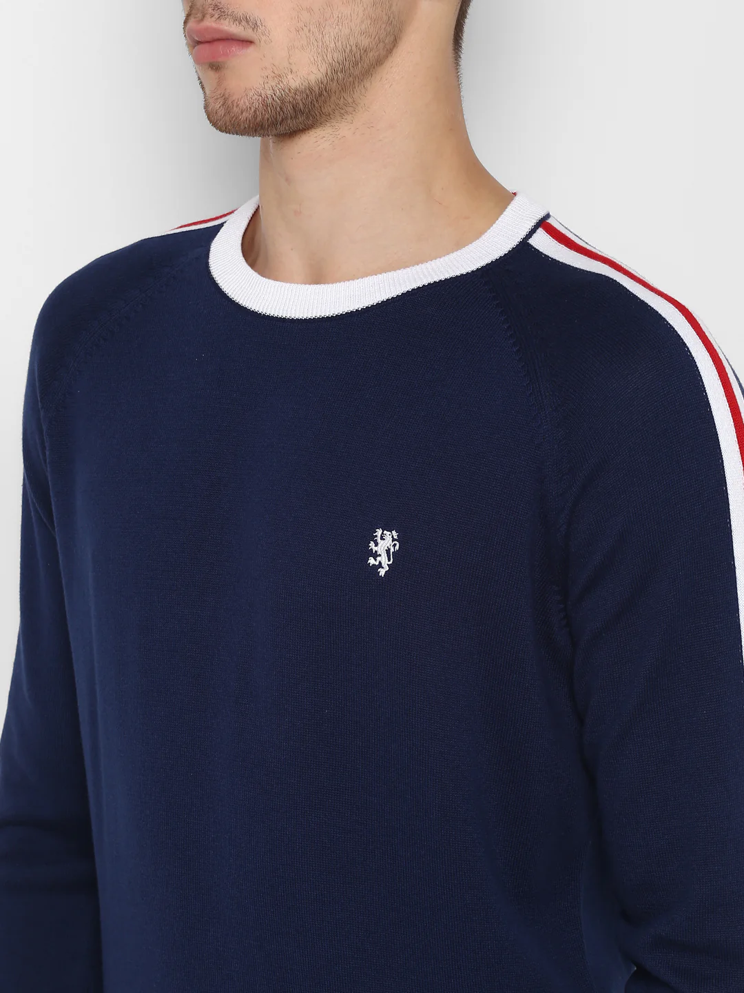 Mens Navy Sweater - Image 3