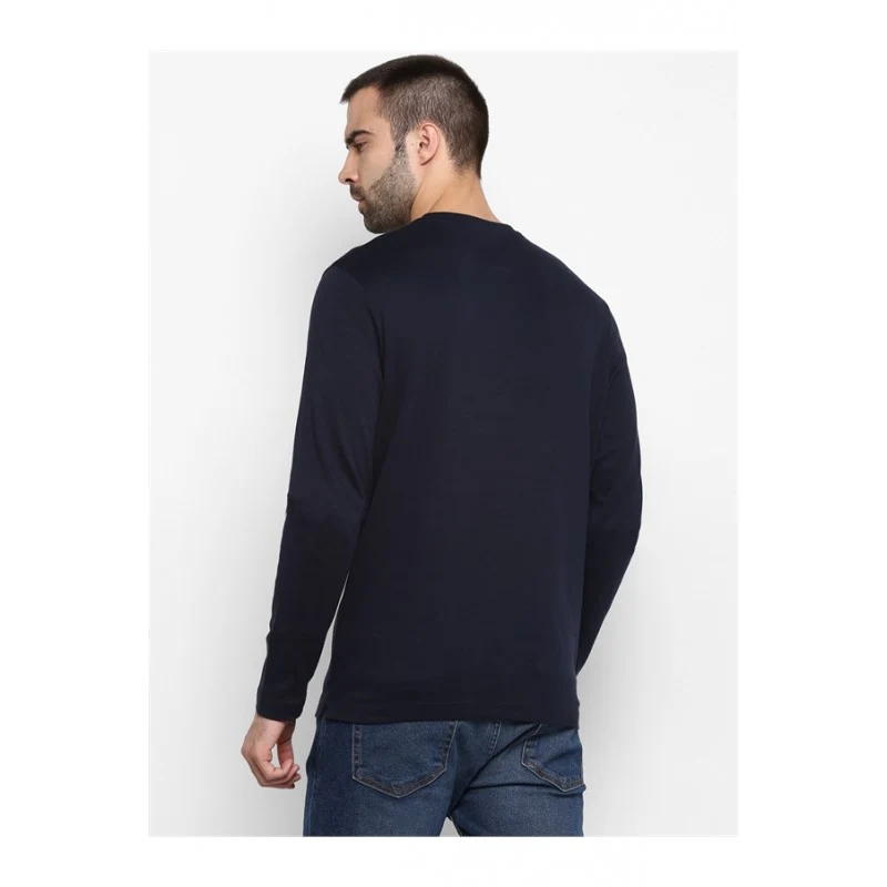 Mens Navy T Shirt - Image 4