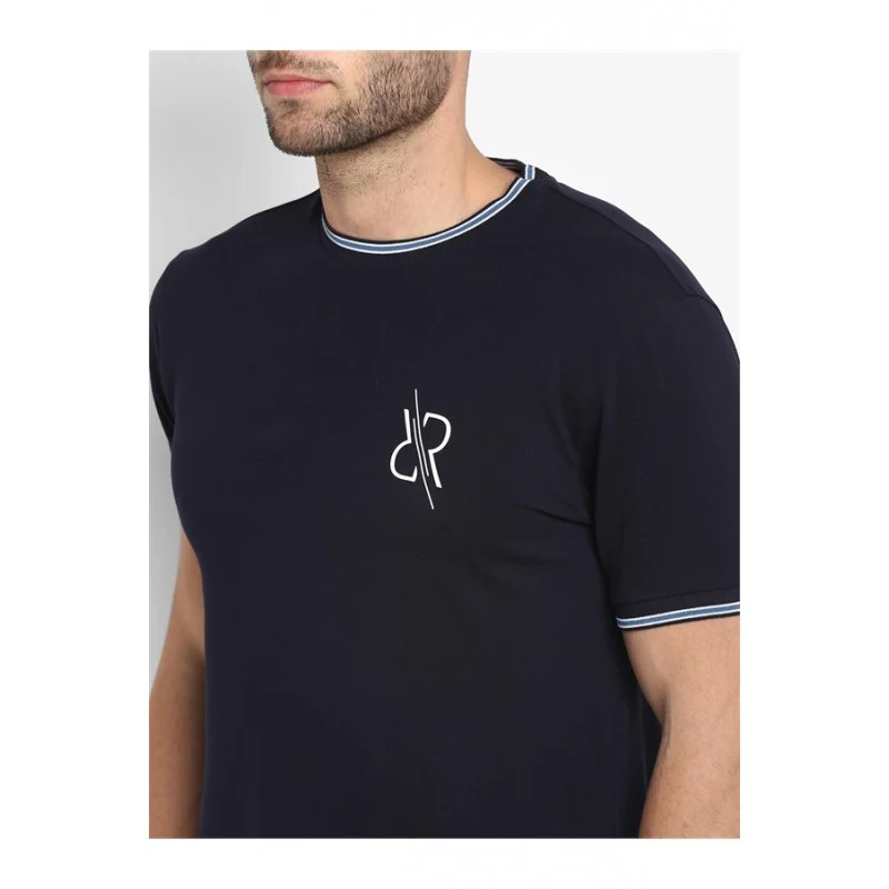 Mens Navy T Shirt - Image 2