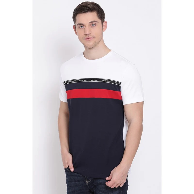 Men's Navy T-Shirt - Image 2