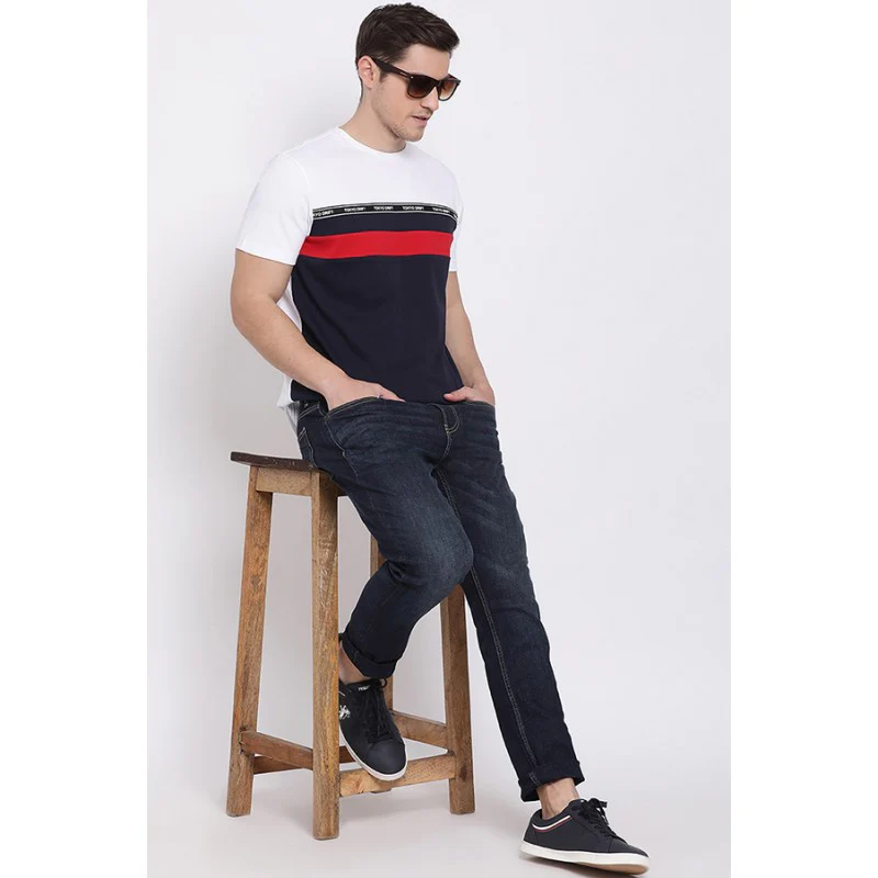 Men's Navy T-Shirt - Image 5