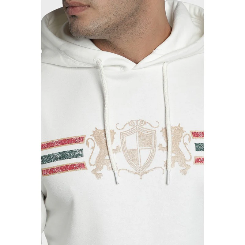 Mens Off White Hoodie - Image 4