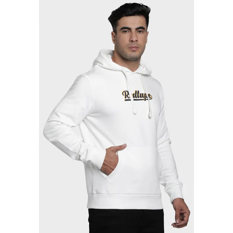 Mens Off White Hoodie - Image 3