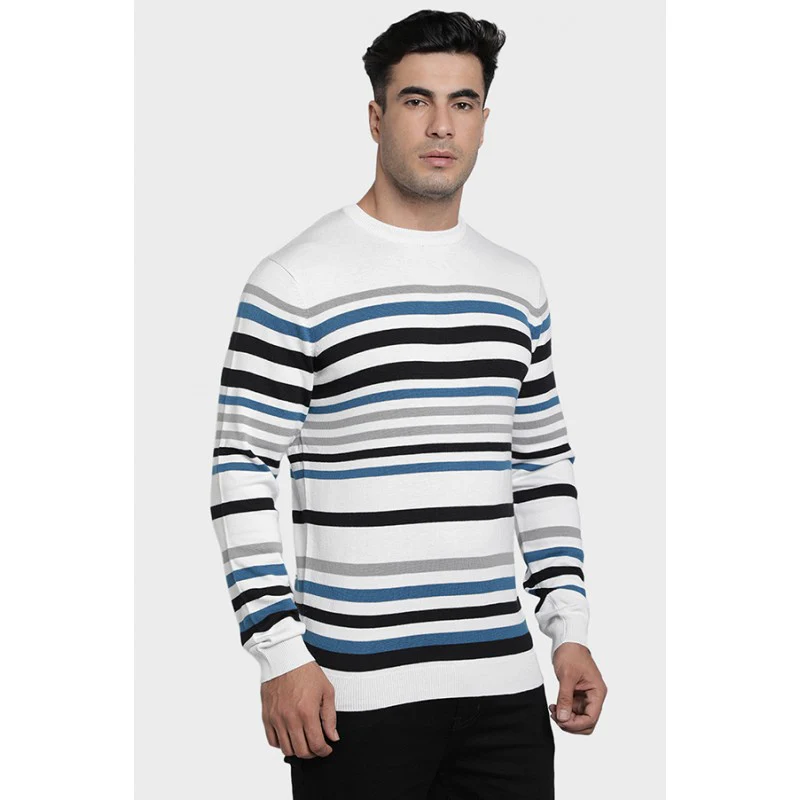 Mens Off White Sweater - Image 3